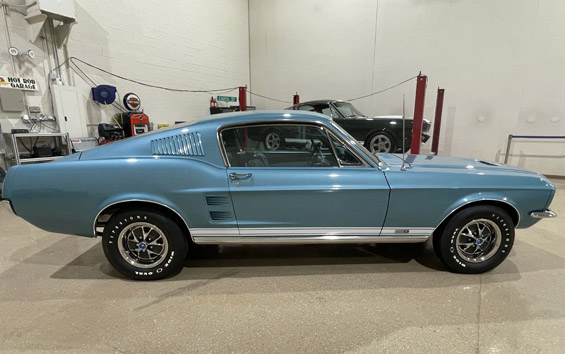 1967 mustang fastback gta for sale